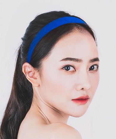 UD Hairband Linen Blue